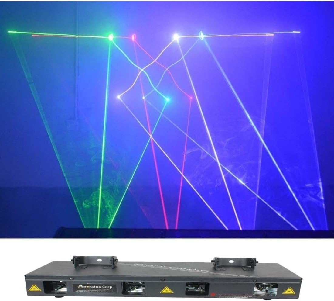 Anoralux 280 RGBY Four Head Four Color Laser Light