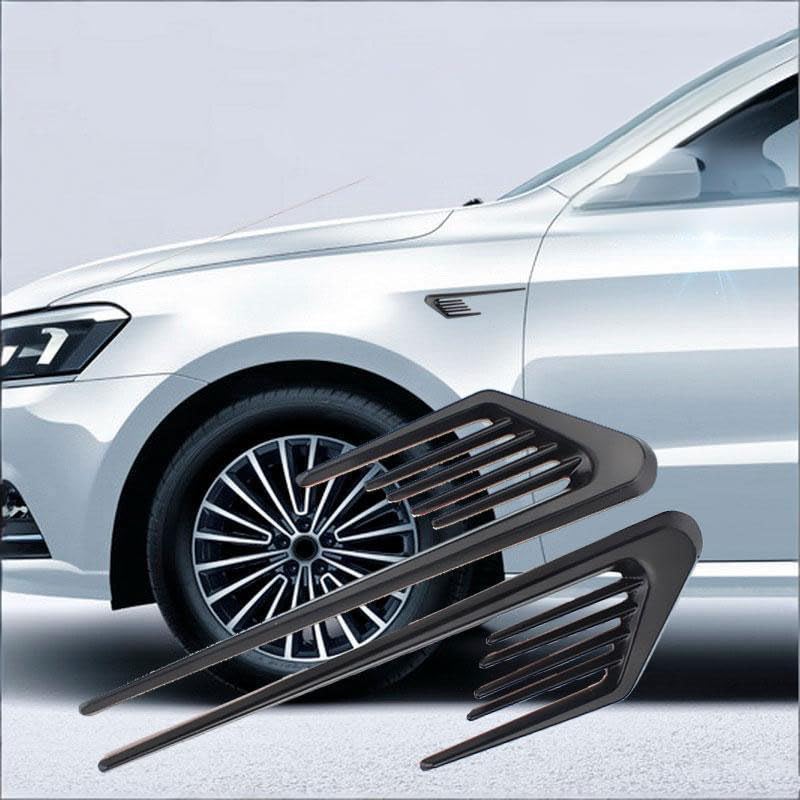 Branquias de tiburón para Kia Niro II en negro, ventilación lateral deportiva