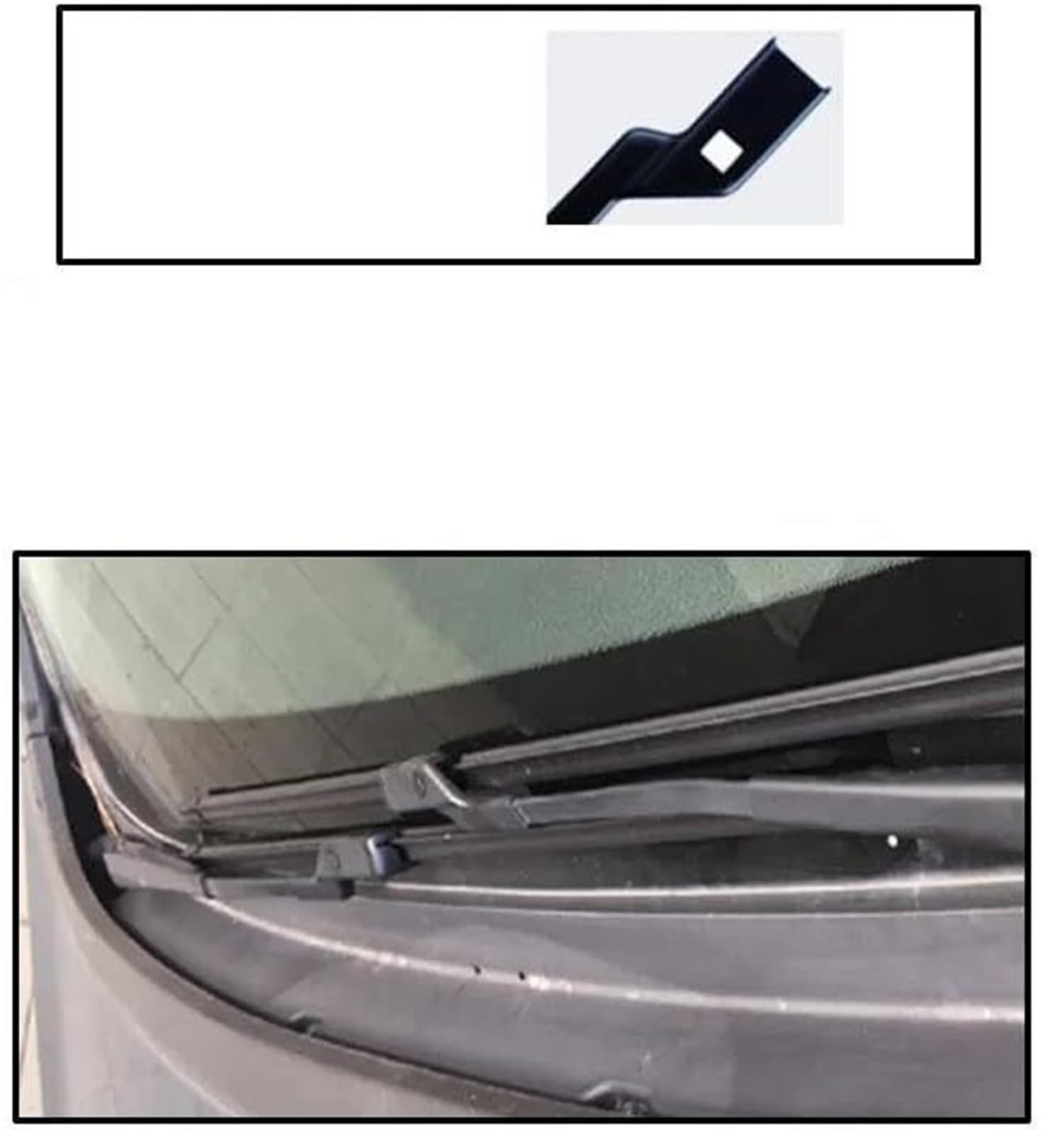limpiaparabrisas de Coche Escobillas limpiaparabrisas Delanteras y traseras para Opel para Meriva B 2010-2017 Limpiaparabrisas de Coche