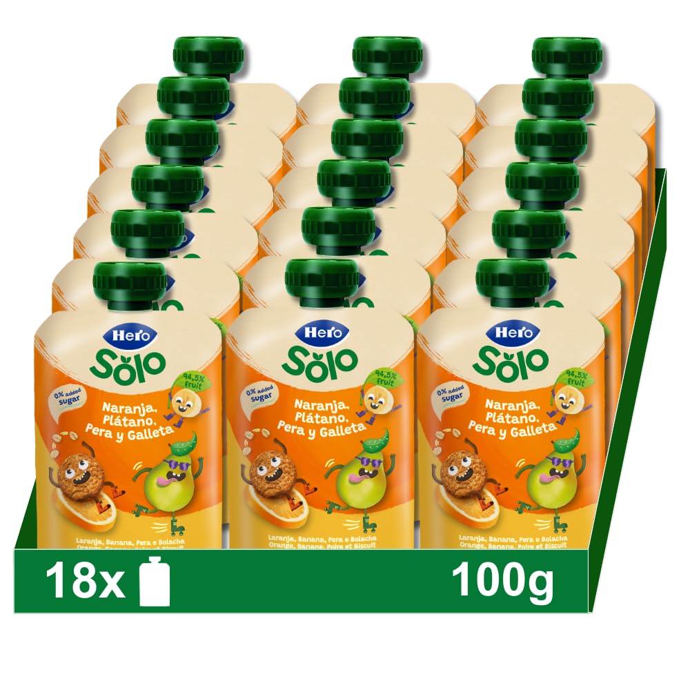 Bolsitas de Fruta Hero Baby 18x100g