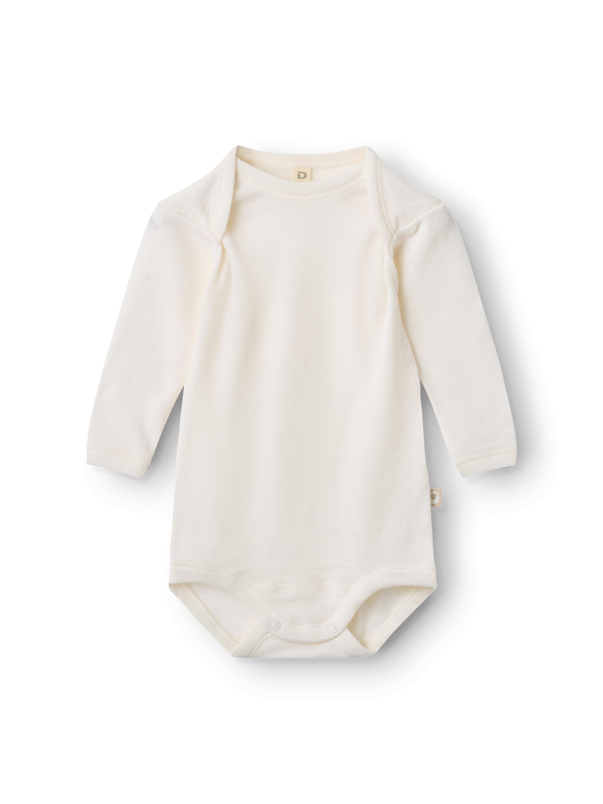 Dilling Langarmbody aus Merinowolle für Babys