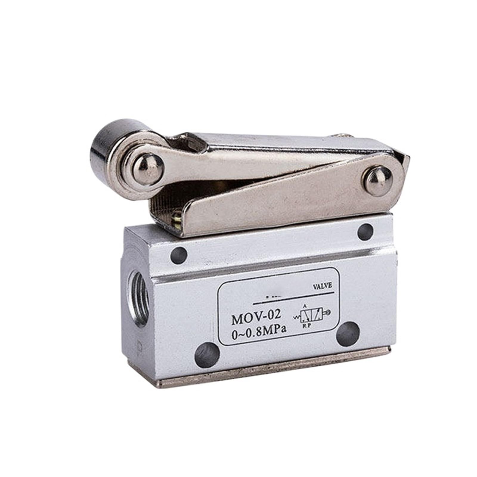 Válvula manual neumática MOV-02 de control mecánico con dos puertos