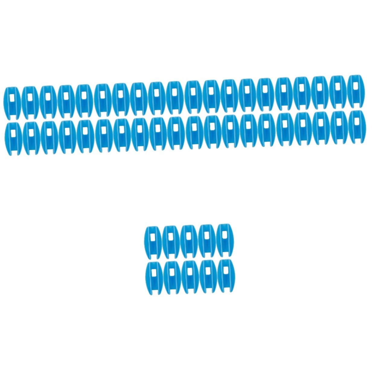 SUPVOX 5 Set di Isolatori per Accessori per Isolatori per Fili di Recinzione Palo Portatile in Plastica per Lagricoltura 10 Pezzi * 5