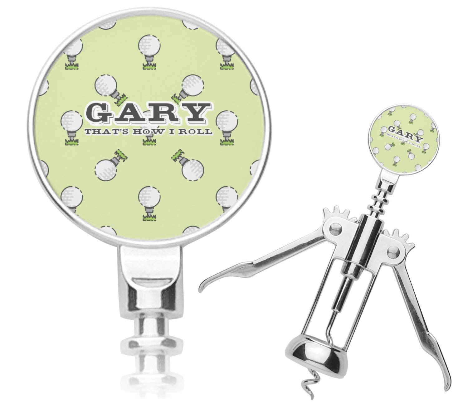 Personalized Golf Corkscrew