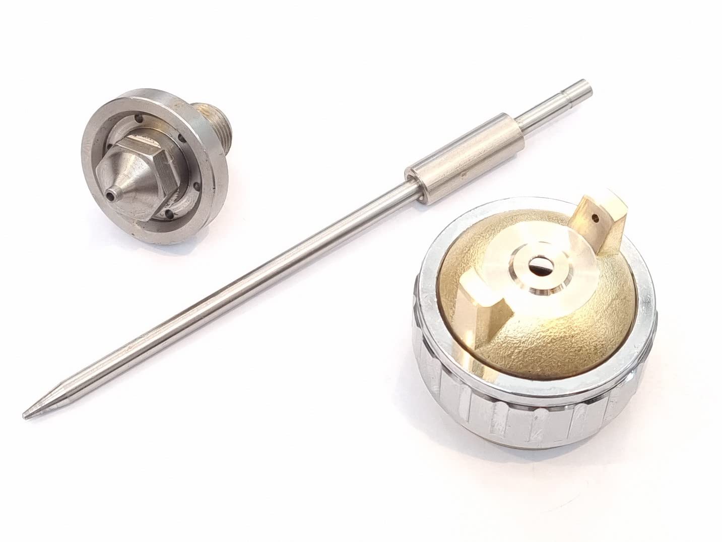 Painter Spray Gun (LABEL) Spare Parts Needle, Nozzle & Air Cap For Popular Spray Gun Pr-01, 1.4 Mm, Silver (B09MFCVHQG) Amazon Price History, Amazon Price Tracker