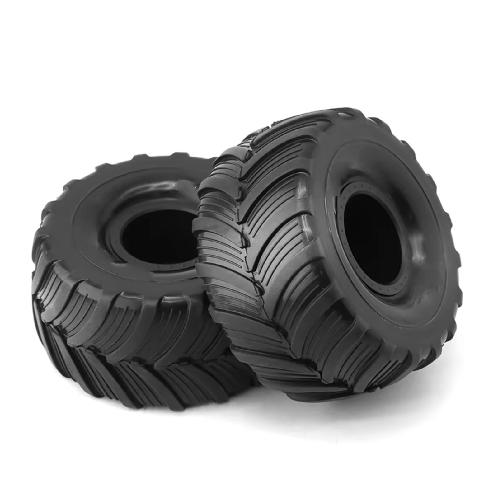 RC Pneus Jante pour 1/16 1/12 1/14 1/10 Lot De 4 Jantes en Plastique Dur Hexagonales De 12 Mm pour Buggy Pneus Tout pour Terrain Diamètre Extérieur 100 Mm Camion Voiture Télécommandée(White)
