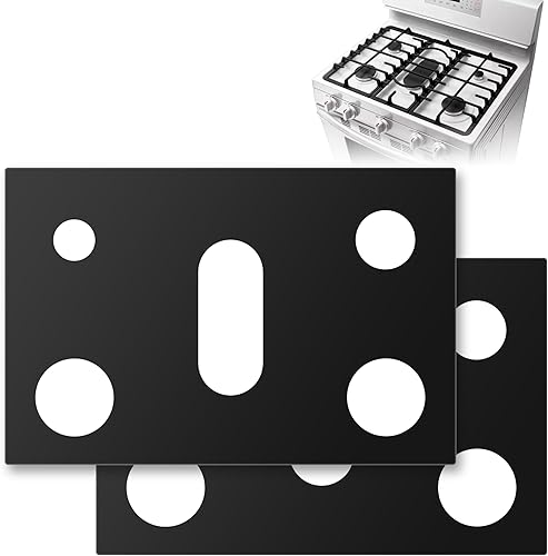 Cubierta para quemador de estufa de gas, cubiertas superiores de estufa para estufa de gas Samsung, cubierta superior de estufa reutilizable, forro