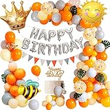 🎈 BESTE GEBURTSTAGSDEKORATION FÜR IHRE KINDER: Es ist ein Muss für Kinder fuchs-Wald-Themenparty, Sonnenblumen-Themenparty und Sommer-Themenpartys. Sie könnten Ihr Ideenparty-Thema machen, um den Traum Ihrer Mädchen in ihrer Geburtstagsfeier zu verwirklichen!