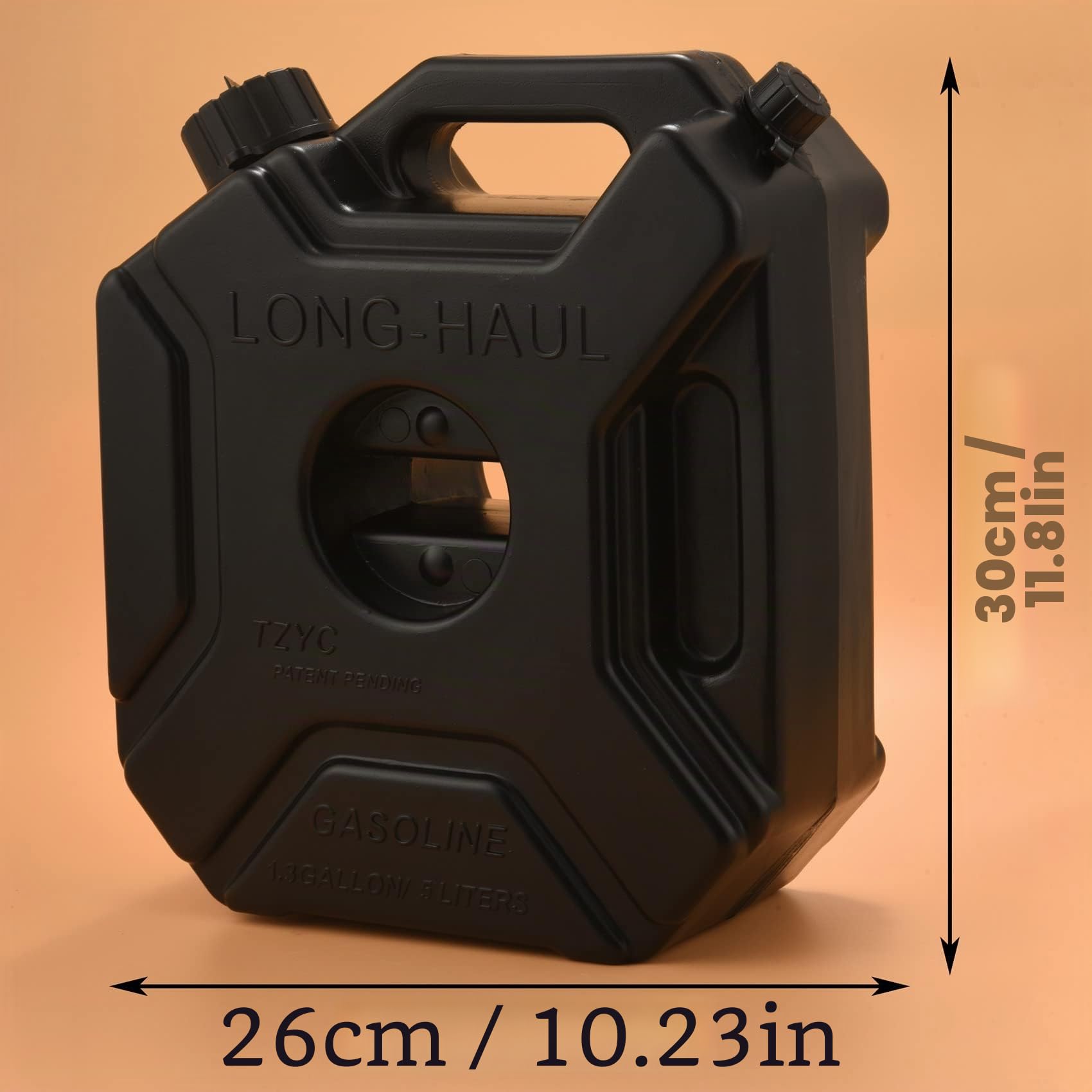 Bidón de combustible de 5 L para gasolina y gasolina, depósito de combustible de repuesto para coche y moto, bidón de combustible de plástico con cerradura y llave para ATV UTV motocicleta