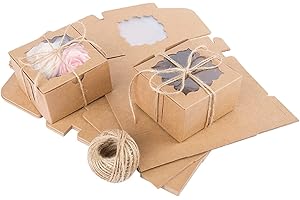 YunKo 50 Pack Small Dessert Boxes for Sweet Treats and Delicacies