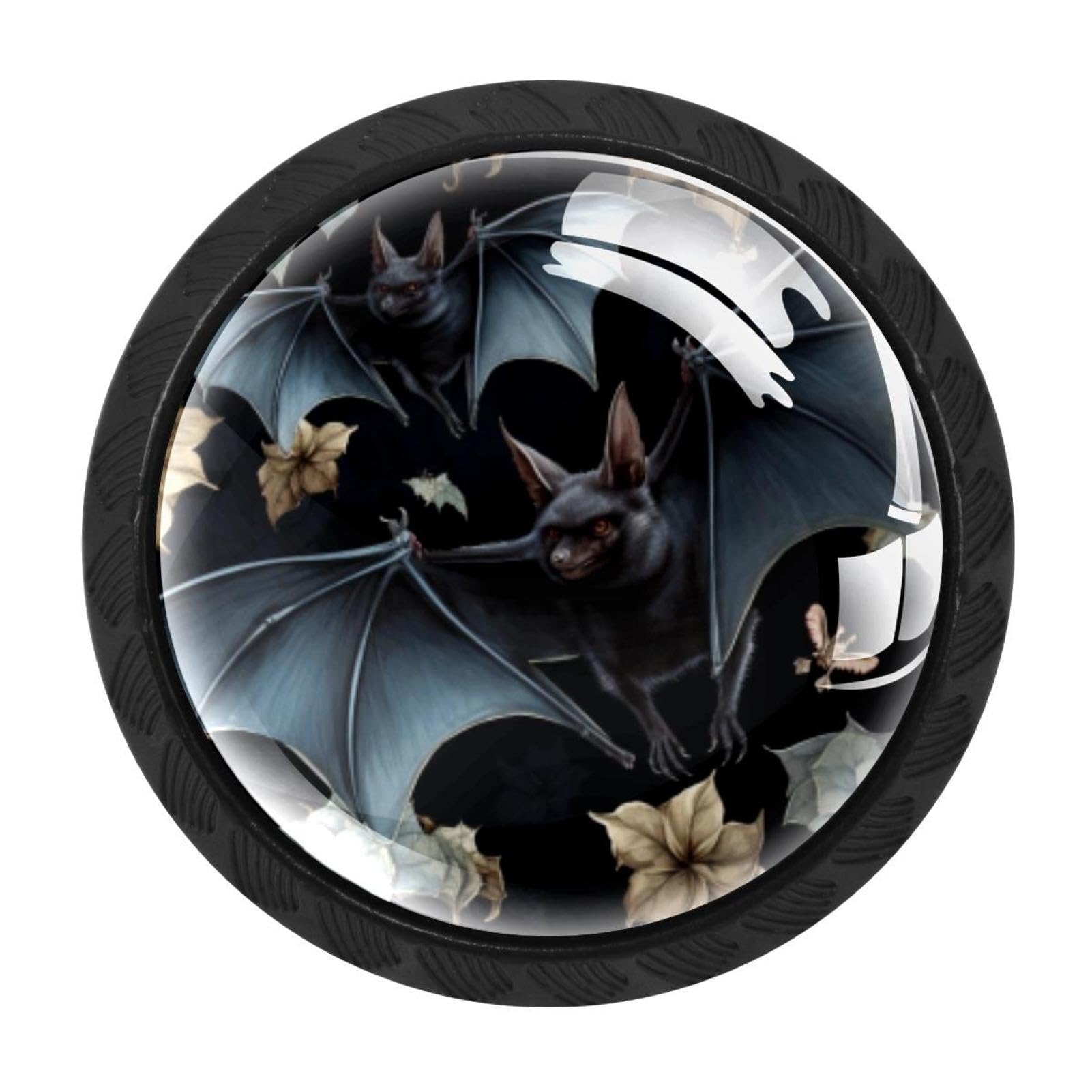 Chenzzzz Multicolored 06 4 Pack Bat Drawer Knob Cabinet Hardware