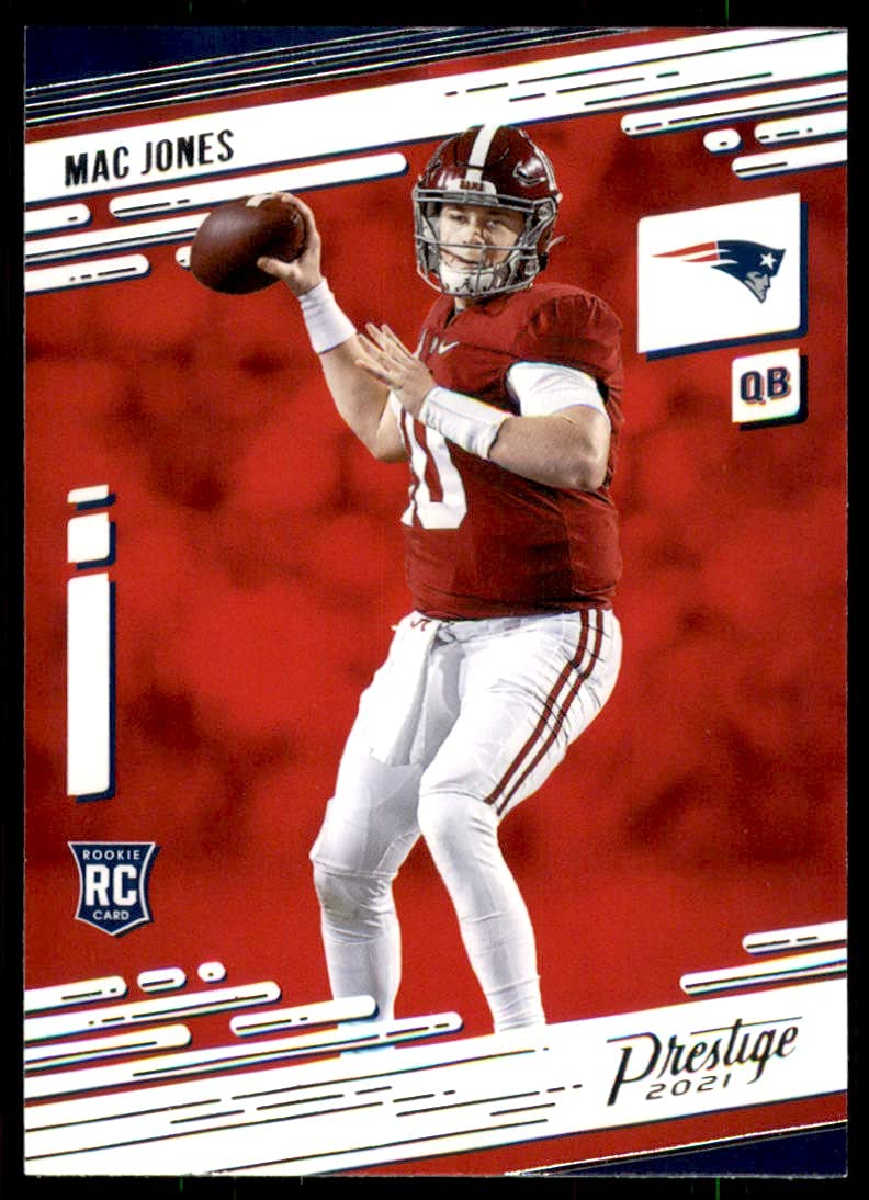 Amazon.com: 2021 Panini Prestige - [Base] #205 - Rookies - Mac Jones :  Collectibles & Fine Art