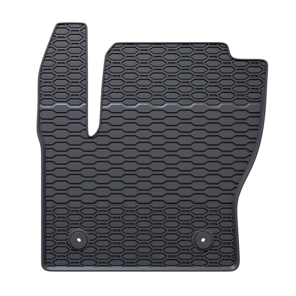 Mossa Tappetini auto gomma adatti per Ford Kuga II SUV 2012-2019 4 pz. nero