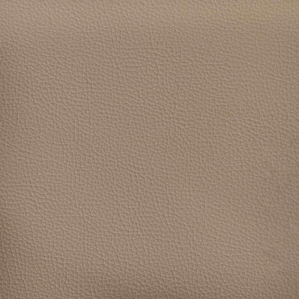 vidaXL Ramka łóżka z materacem Cappuccino 100 x 200 cm tkanina