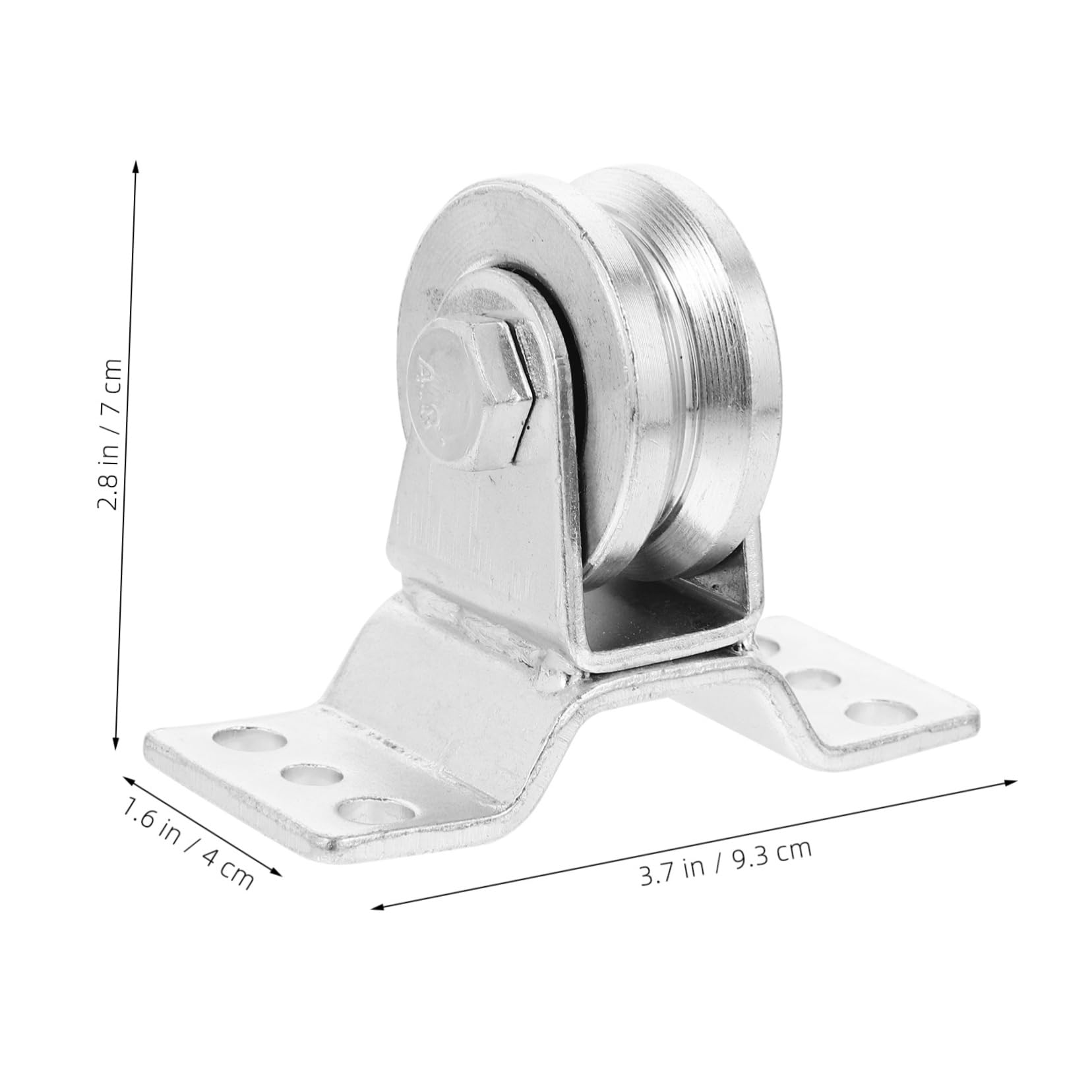3 Pièces Piste De Poulie Marcheur Roues De Corde Poulies De Voie Poulie Pour Levage Lourd Poulies De Levage Poulie De Chargement Poulie Simple Poulie De Levage Acier Inoxydable 304