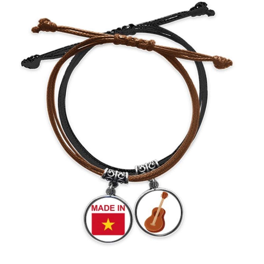 Pulsera de Vietnam ajustable de cuero que no daña la muñeca 3