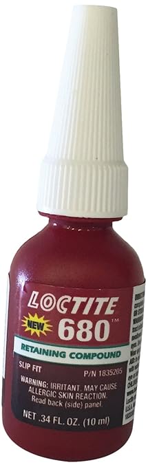 Loctite 680 442-68015 Retaining Compound,10ml, Green Colour