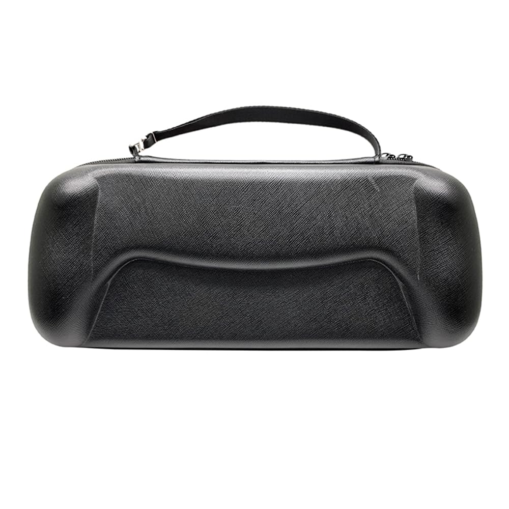 Hesupy Sac de rangement pour Playstation Portal, étui de transport portable, housse de protection pour console de jeux PS5, Noir , Polyuréthane