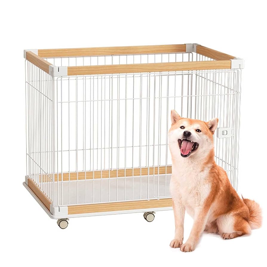 ★新品ケージ★ペットサークル Amazon | ペットケージ 犬 サークル 室内外兼用 自由に