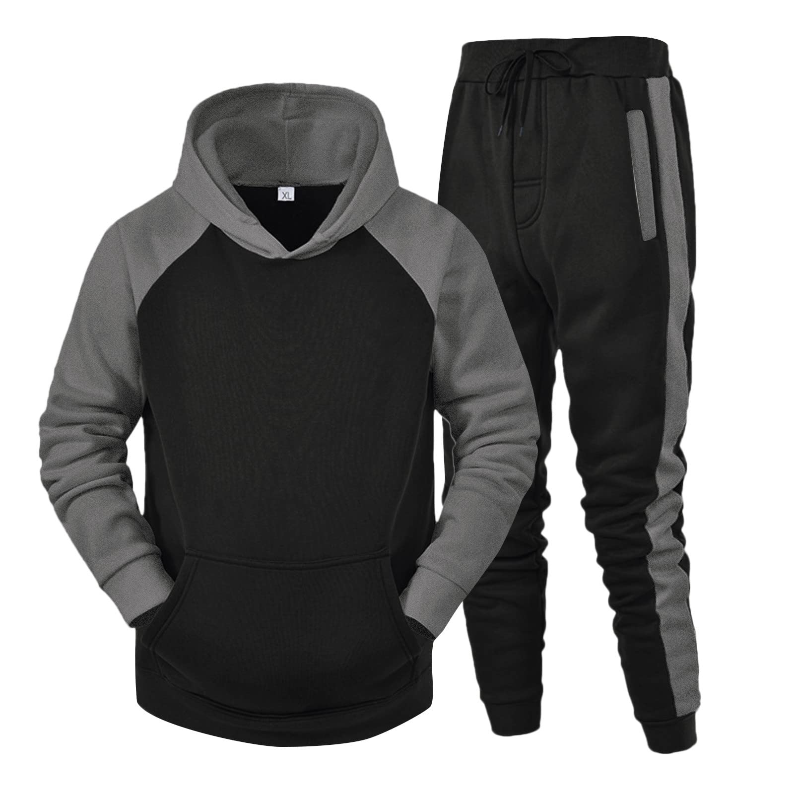 Track Suits for Men Set Hoodies,Men's Sweat Suits 2 Piece Autumn Winter Set Casual Hoodies Pants Sports Sets