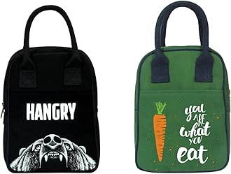 Eco Right Lunch Bags for Office Women & Lunch Bag for Men, Insulated Lunch Bag for Kids, Office Lunch Bag with Bottle Holder, Carry Handle & Pocket