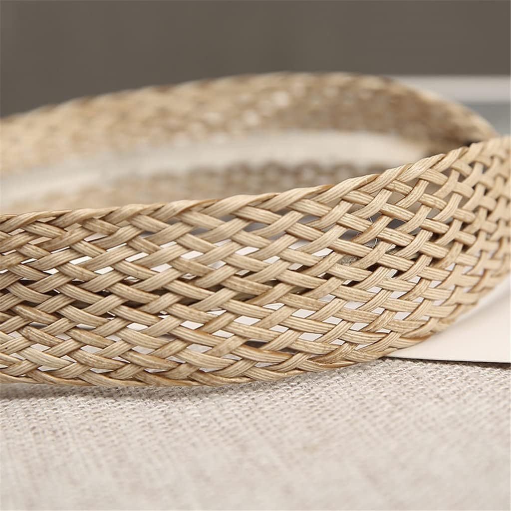 ハートモチーフヘアピンセット ヘアピンわら編組レトロな髪のバンドの女性のヘアピンワイドブリミングヘッドバンドバージョン