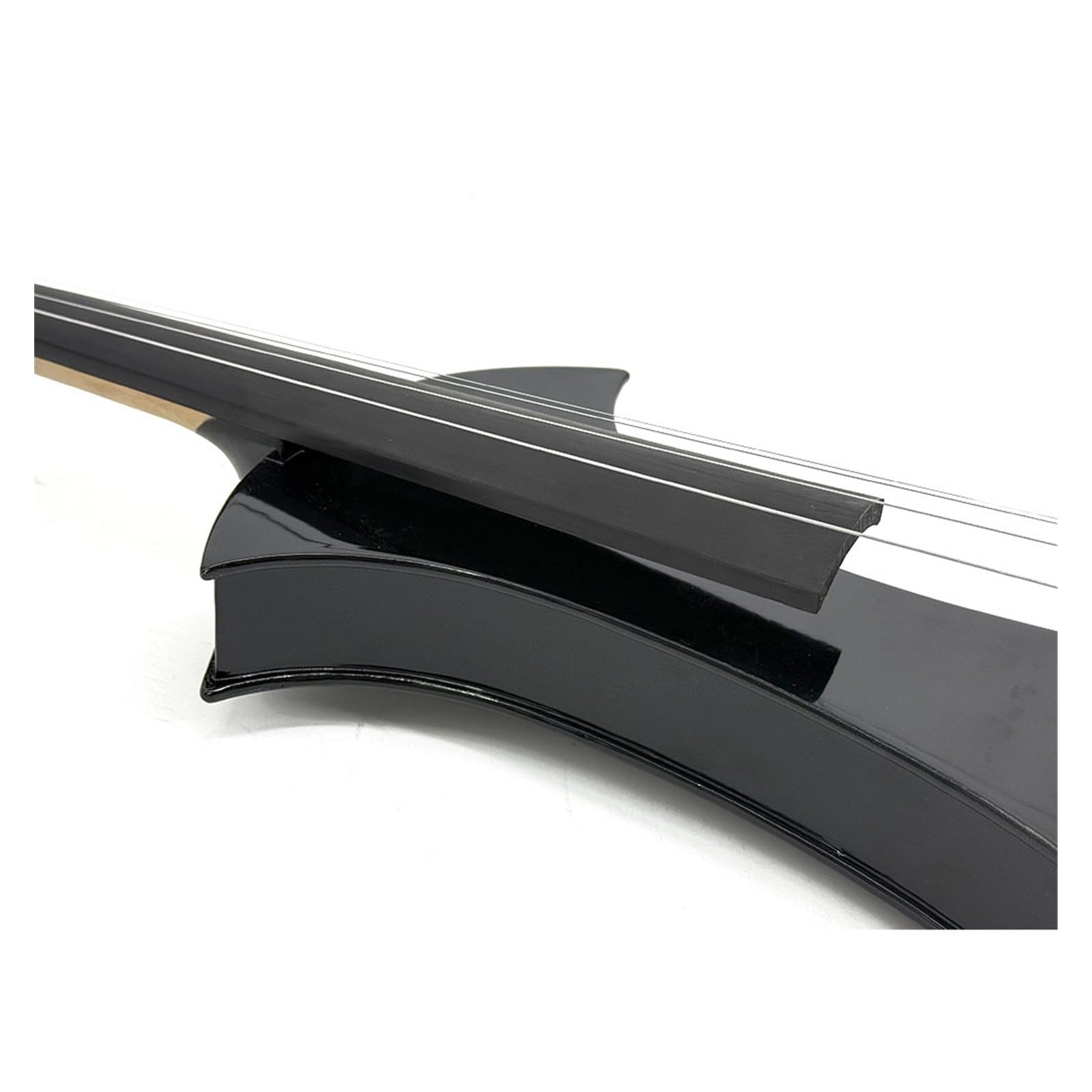 Violino Elettronico Professionale 4/4 Strumento A Corde Nere Violino