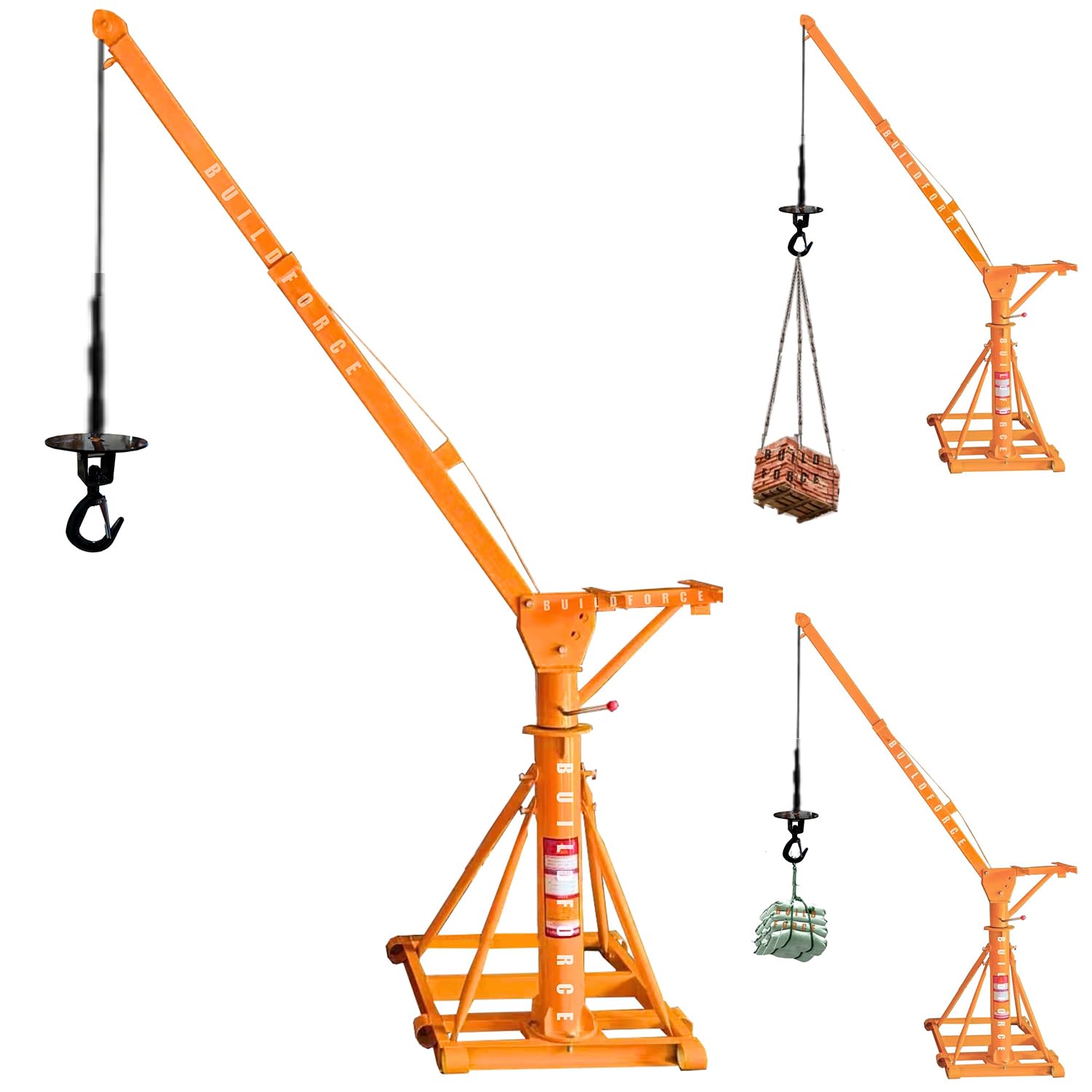Electric Mini Lifting Crane Frame 57kg with 360 Adjustable | Mini Crane Scale 500kg (Frame only without motor) B3