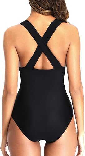 Miniatura 2 de Tempt Me - Traje de baño de una pieza, con sexi cuello en V y ahuecado para mujer