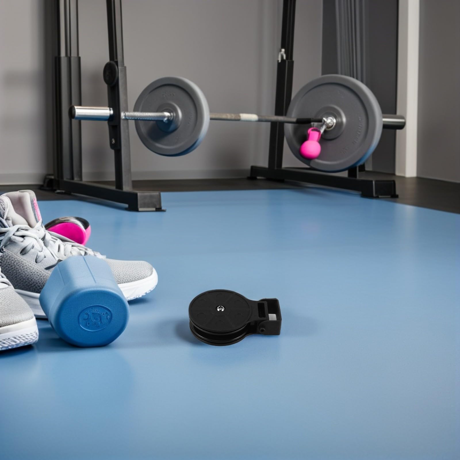 DOITOOL 2 Piezas Polea Elevadora Giratoria para Equipo de Fitness Diseño Ergonómico y Material Abs y Hierro, Adecuado para Entrenamiento de Fuerza en Gimnasio