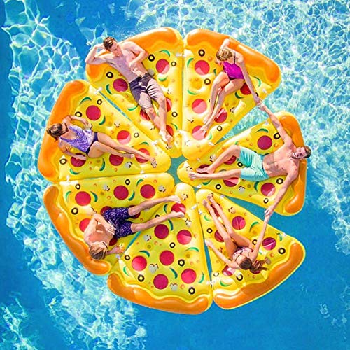 Swimline Inflatable Pizza Slice Pool Float, Multicolor #TOP5