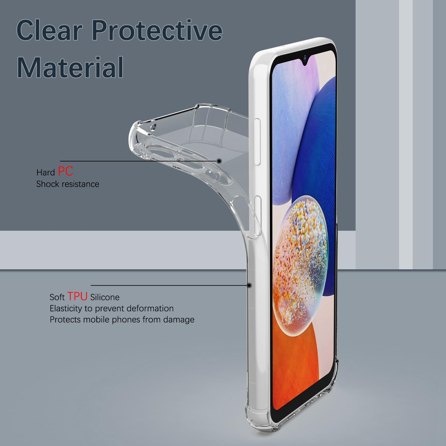 ChoosEU transparante hoes voor Xiaomi Mi 15T Pro / 15 T Pro, zachte TPU