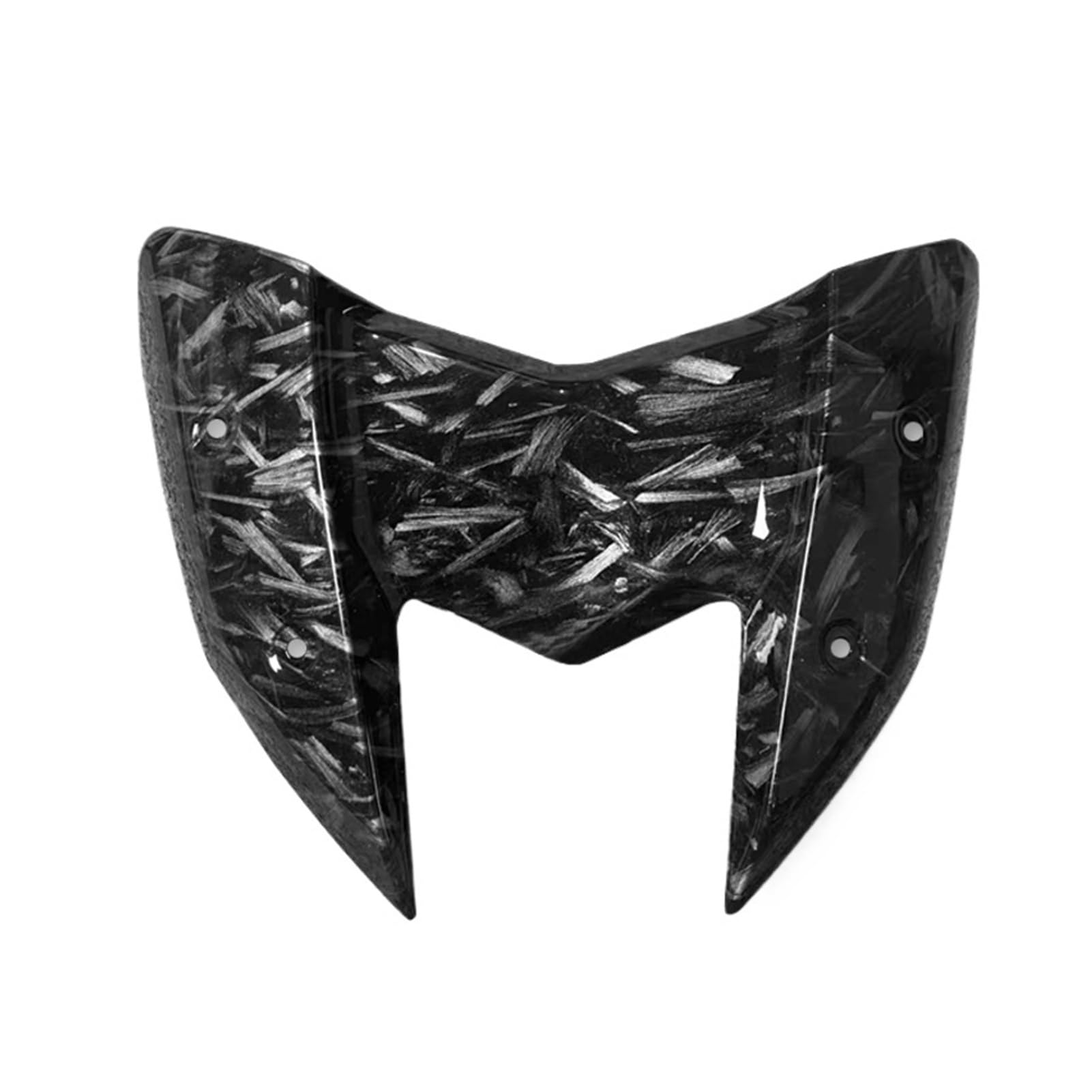 Parabrezza moto Parabrezza sportivo | Compatibile con KAWASAKI Z800 13-17 Parabrezza Visiera Deflettore(Forging Pattern)