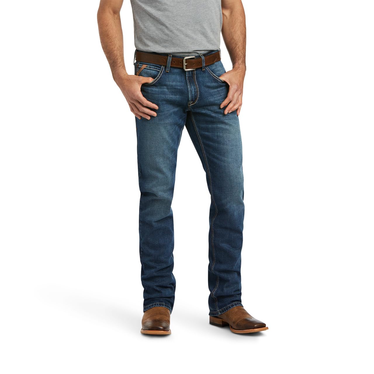Ariat Mens M5 Straight Madera Stackable Straight Leg Jean 10040124