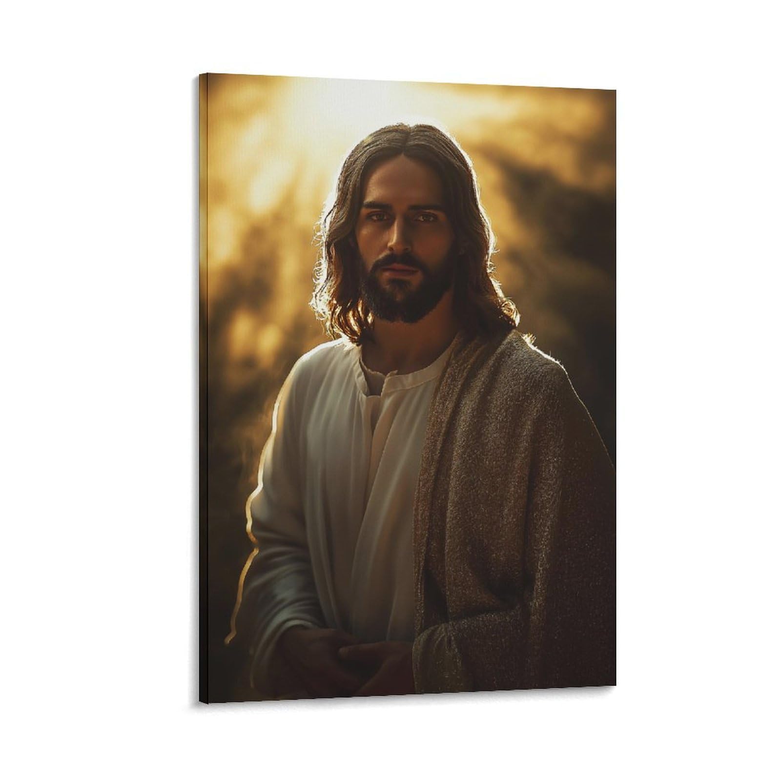 DHBANEIOK Jesus Print, Canvas Wall Art, Pictures for Living Room And Bedroom, Prints for Special Occasions 12x18inch(30x45cm)