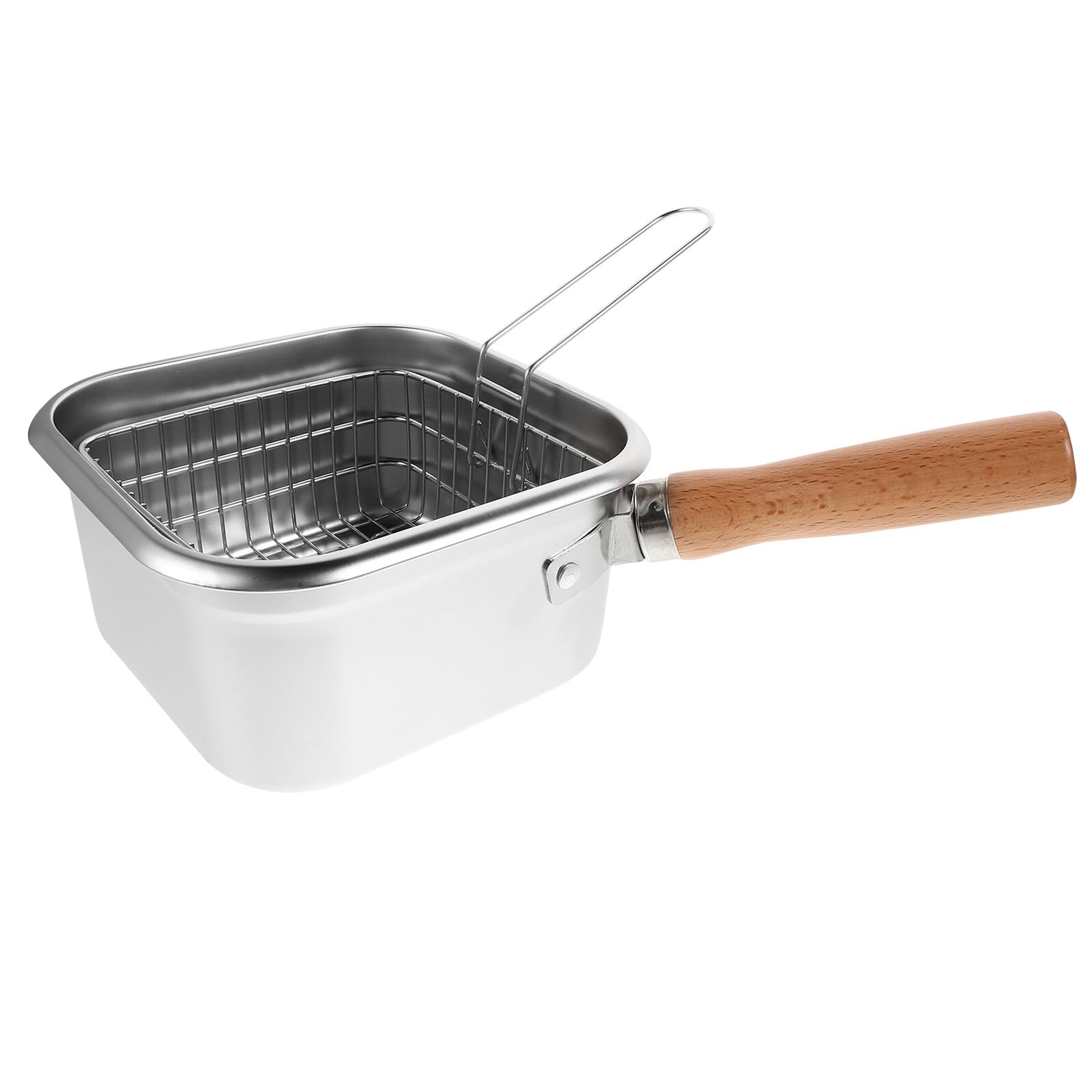 Friteuse avec panier en acier inoxydable DOITOOL pour poisson et camping