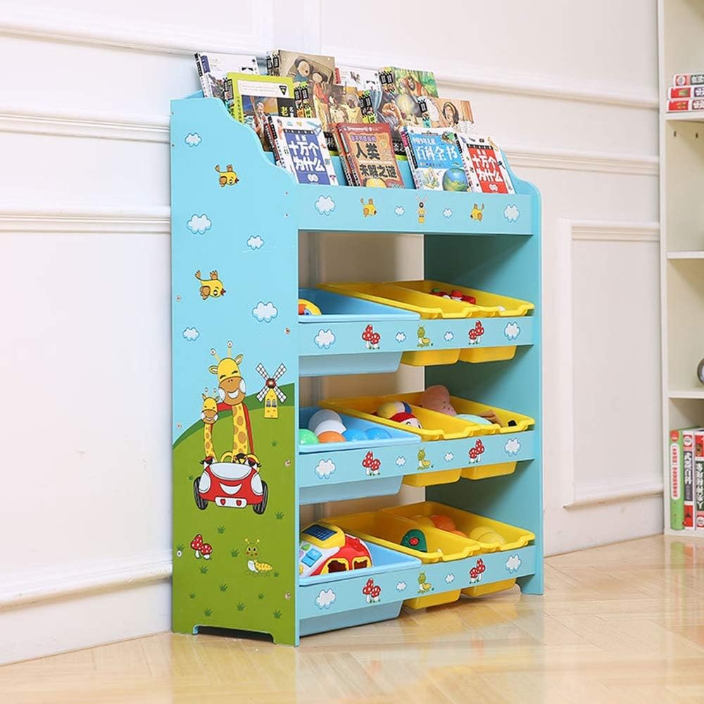 ZXH おもちゃ・絵本ラック キッズ書棚、子供のおもちゃのストレージは