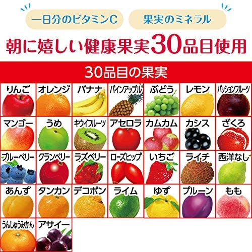 Amazon カゴメ 朝のフルーツこれ一本 0ml 24本 フルーツこれ一本 野菜ジュース フルーツジュース 通販