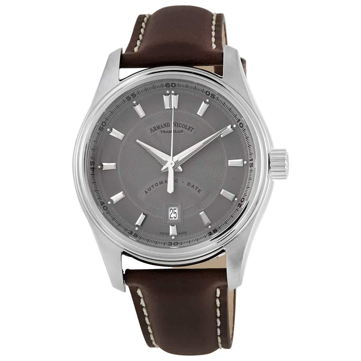 Armand NicoletMH2 Automatic Grey Dial Men's Watch A640A-GR-P140MR2