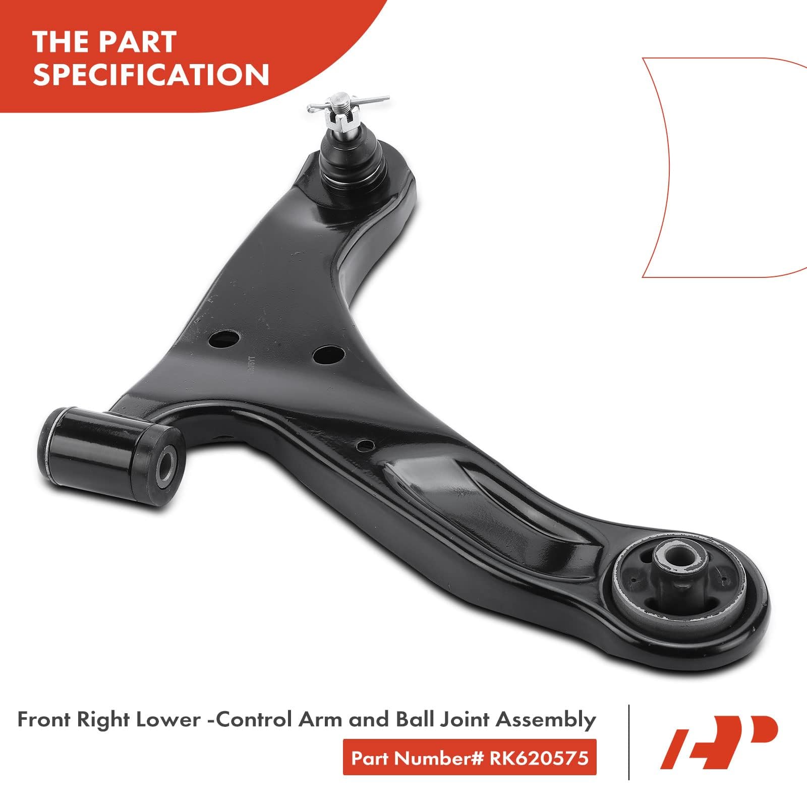 Amazon.com: A-Premium Front Right Lower Control Arm, with