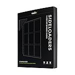 Vault X 9 Pocket Sideloading Pages for 3 Ring Binder, Double-Sided A4 Sideloaders, Storage for Collectible Card Games, Sports, TCG (Black, 50 Pack)