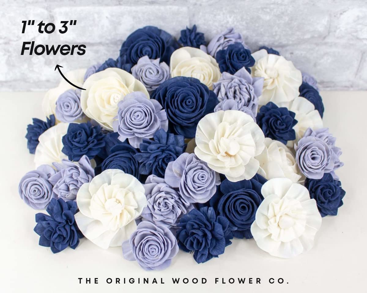 Sola Wood Flowers Okyanus Sis Boyalı Çeşitler 25'li Paket : Amazon