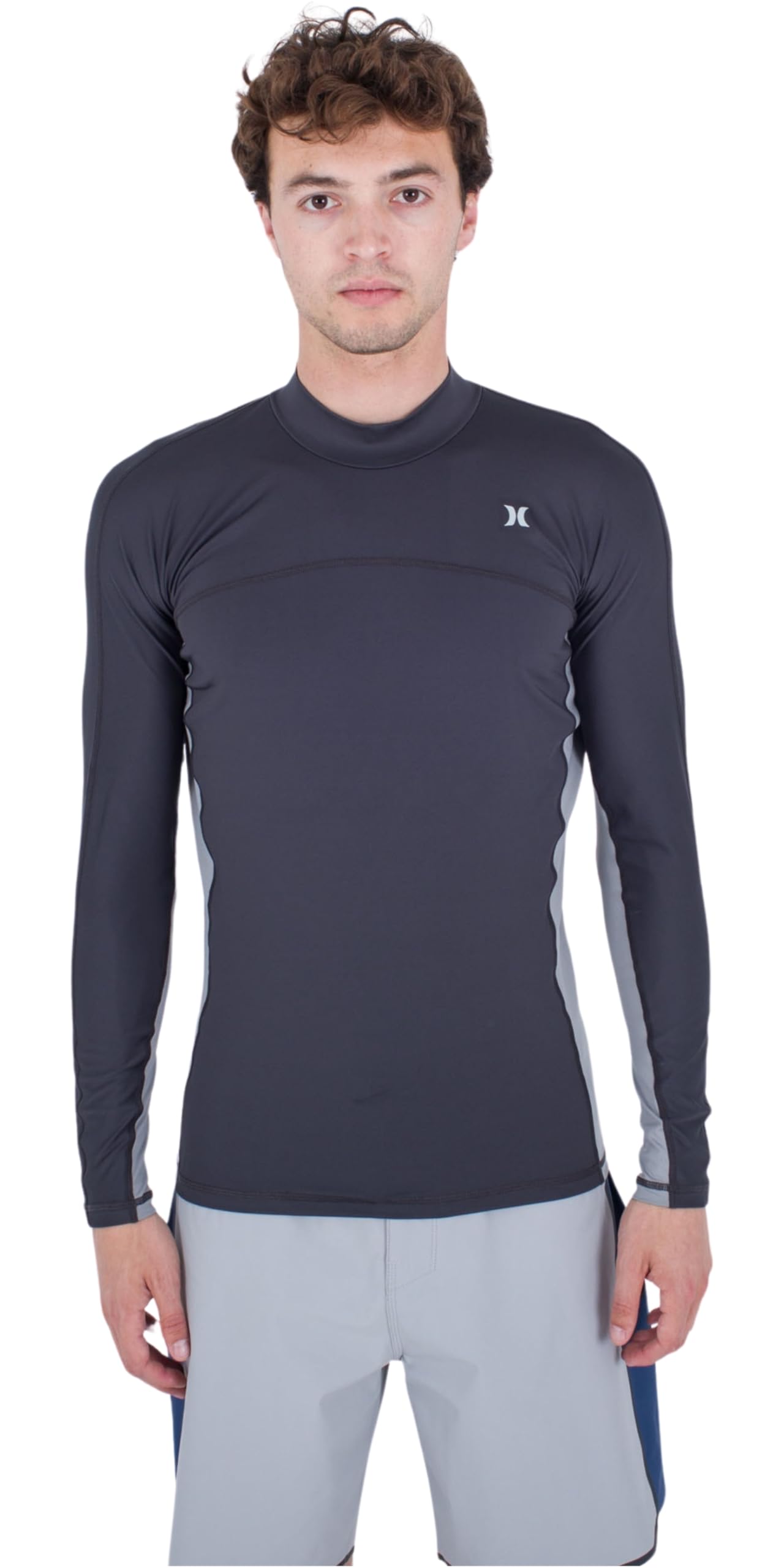 Hurley Herren Channel Crossing Paddle Series Ls Rash-Guard-Shirt