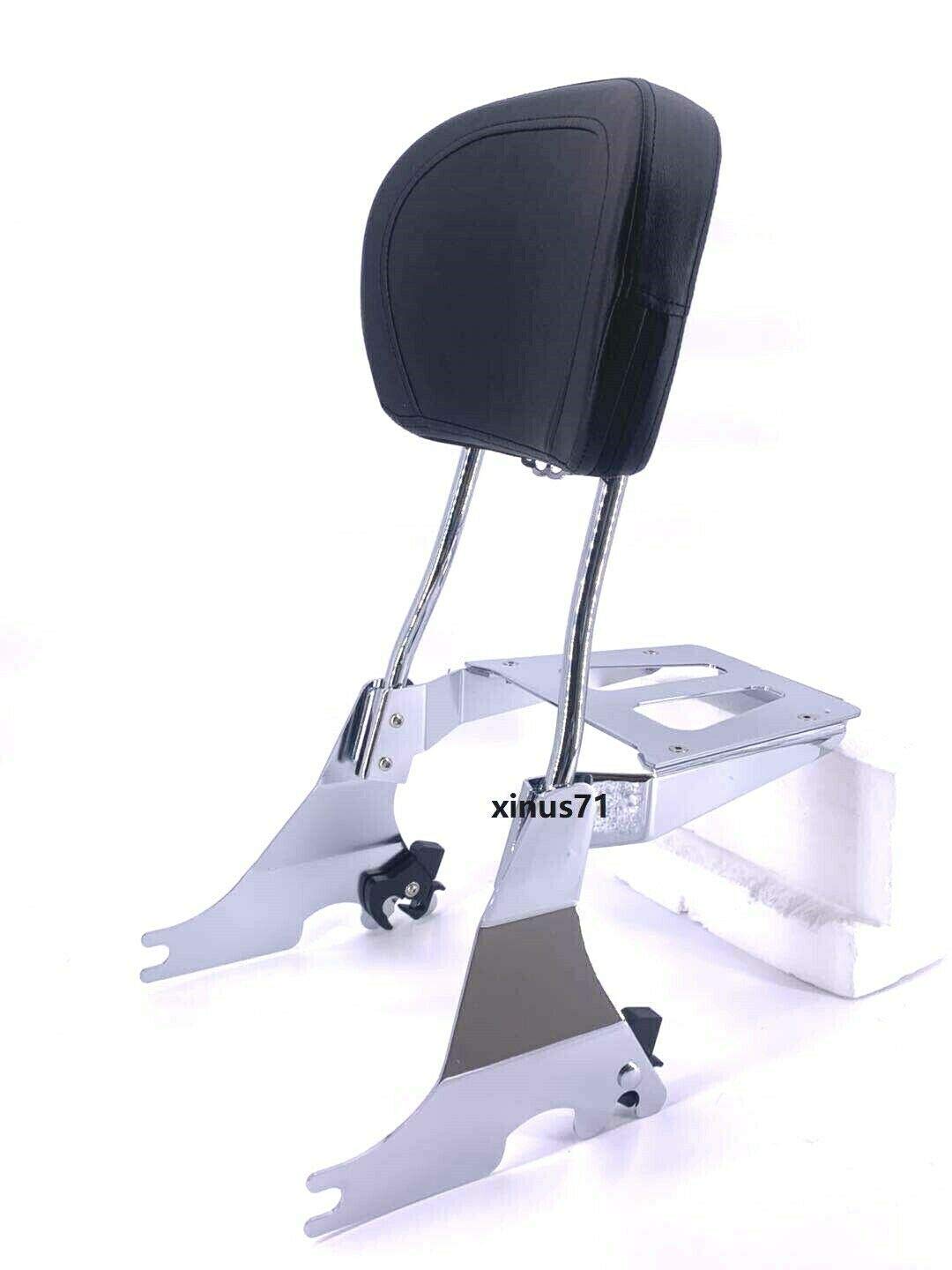 Buy JMEI Detachable Sissy Bar Backrest & Luggage Rack Harley Iron 883