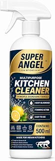 SUPER ANGEL Kitchen & Chimney Degreaser/Cleaning Spray – GreaseGone Pro – Heavy-Duty Kitchen & Chimney Degreaser (500 ml),... Price In India