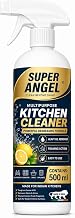 SUPER ANGEL Kitchen & Chimney Degreaser/Cleaning Spray – GreaseGone Pro – Heavy-Duty Kitchen & Chimney Degreaser (500 ml), for Removing Residue, Soot, and Grease, Safe for Use on All Surfaces