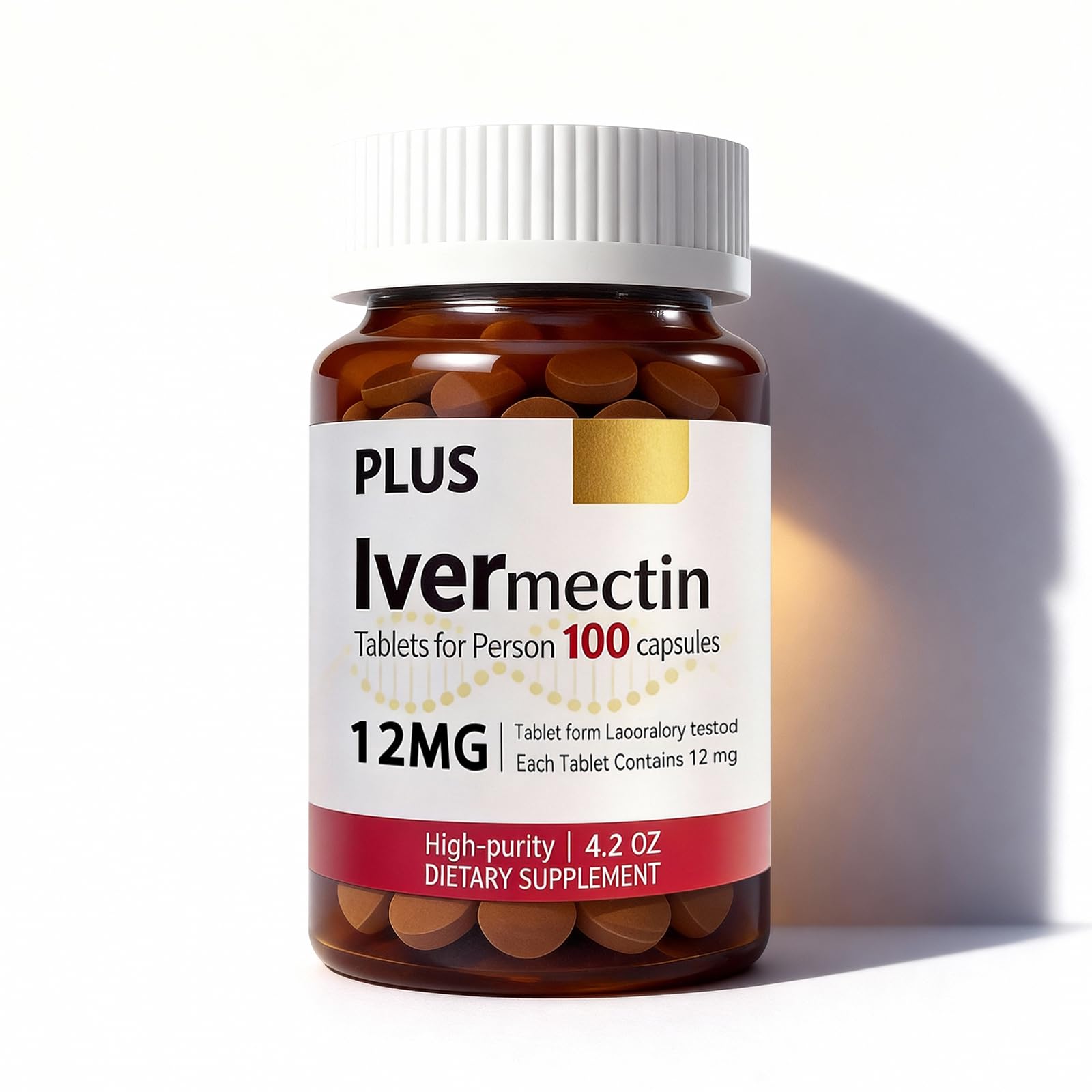 Ivermectin Tablets for Person - 12mg 100 Tablets