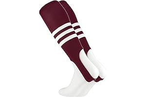 TCK Maroon Stirrups Baseball Socks