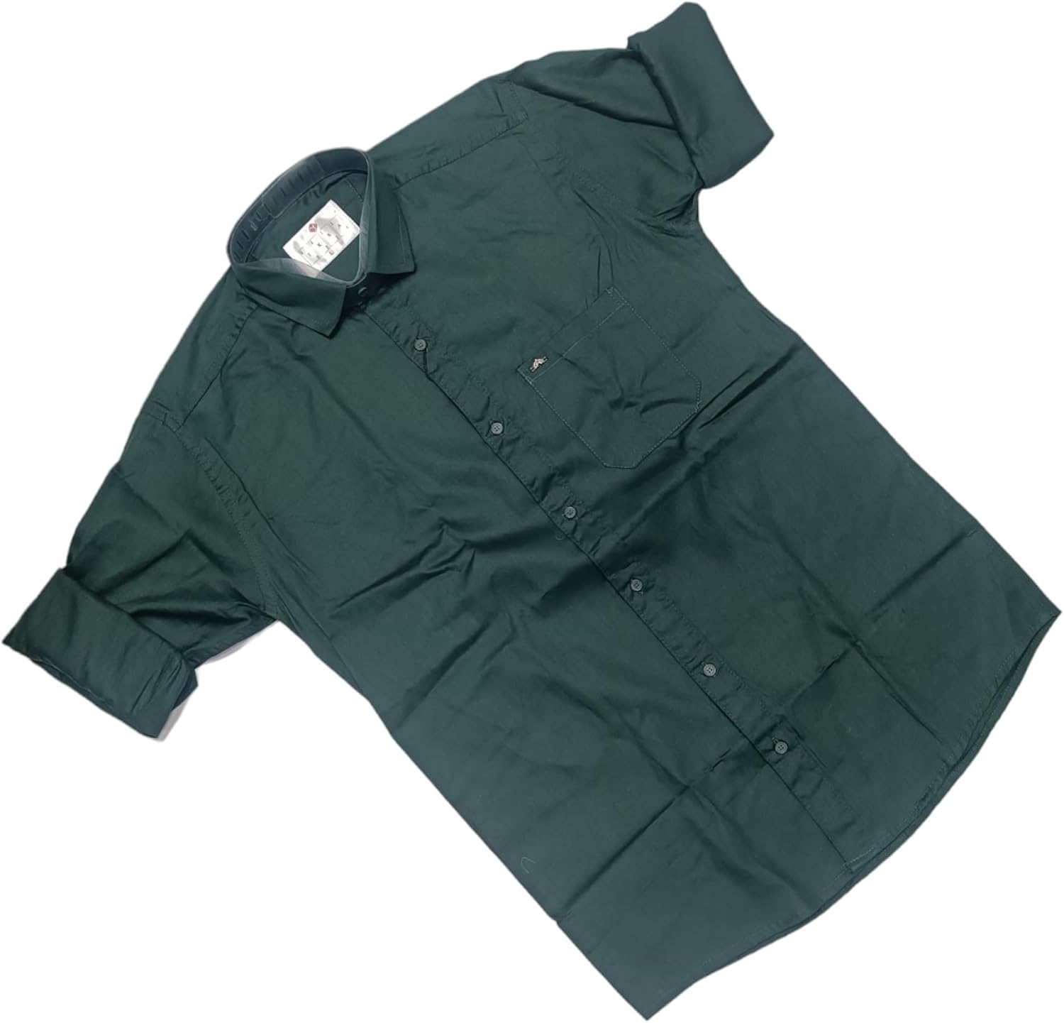 1KKA Mens Solid Cotton Shirts