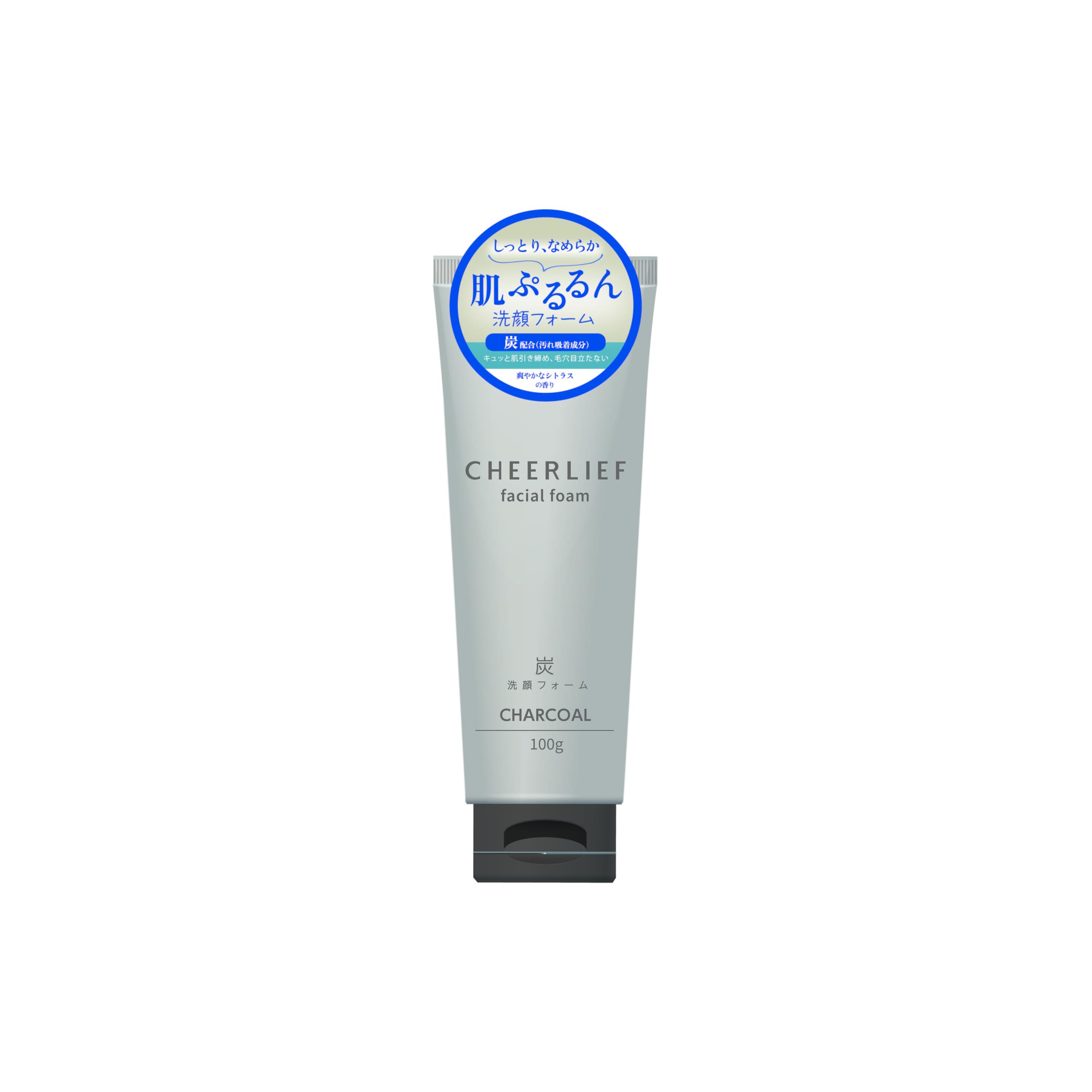 CHEERLIEF 洗顔フォーム3個セット 炭・ヒアルロン酸・ビタミンC